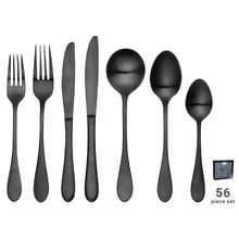 56 Piece Tablekraft Soho Stainless Steel Cutlery Set